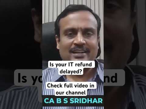 Is your IT refund getting delayed? Check out our full video to resolve the issue #taxrefund #itr