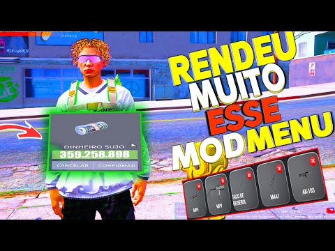 NOVA OPÇÃO MAIS APELONA DO MOD MENU no GTA RP