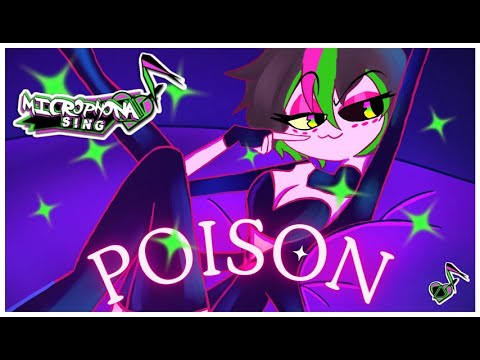 【Vtuber】Hazbin Hotel - Poison  / Microphona Sing 【Cover】