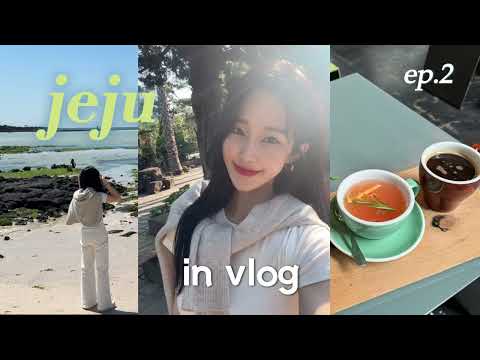 🌴먹고, 힐링하고, 산책까지... 마지막까지 완벽했다 Jeju Vlog ep. 02