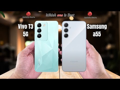 Vivo T3 5G vs Samsung a55  Full comparison ⚡Which one is Best