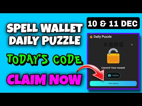 Spell Wallet Daily Puzzle Today 10 December | Spell Wallet Today Puzzle | Spell Wallet Secret Code