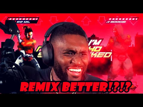 THIS BETTER THAN THE ORIGINAL!!!! Ez Mil ft. A Boogie Wit da Hoodie - Up Down (Remix) (REACTION)