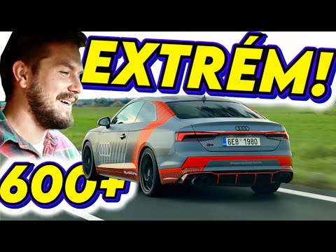 EXTRÉMNÍ AUDI S5! 🤯 600+ KONÍ CO TI UPÁLÍ DEKL