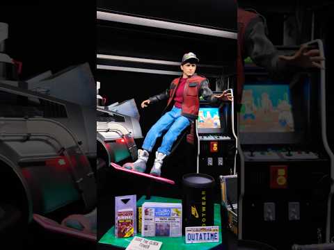 It ROCKS! Back to the Future display. #backtothefuture #hottoys #toys #michaeljfox