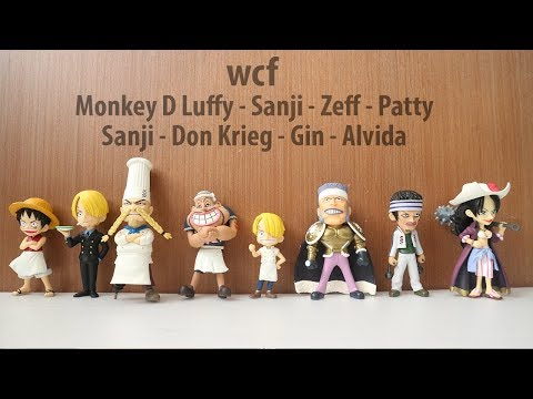 [UNBOX1] WCF ONE PIECE VOLUME 10 | LUFFY SANJI ZEFF  PATTY SANJI DON KRIEG GIN ALVIDA