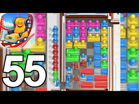 Seat Away Gameplay Walkthrough Part 55 Level 711 - 720 (iOS Android)