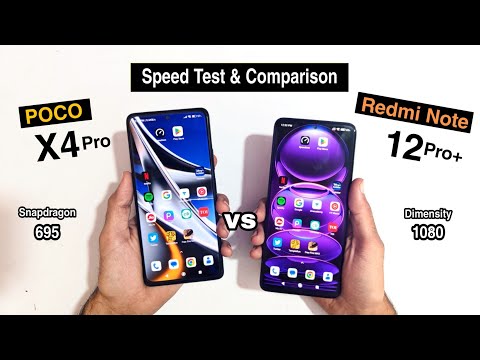 Poco X4 Pro 5G vs Redmi Note 12 Pro Plus 5G Speed Test Comparison | Shocking Result 😱