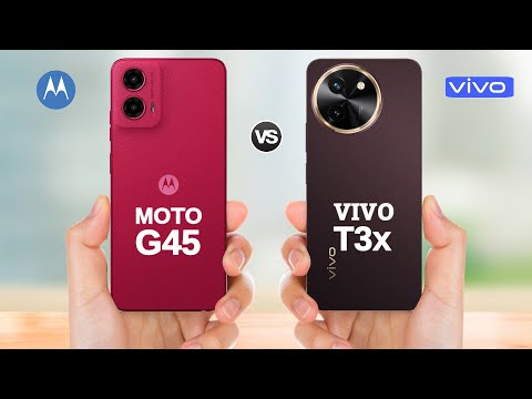 Moto G45 5g vs Vivo T3x 5g || Full Comparison