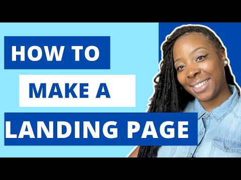 How to make a landing page in convertkit for your freebies