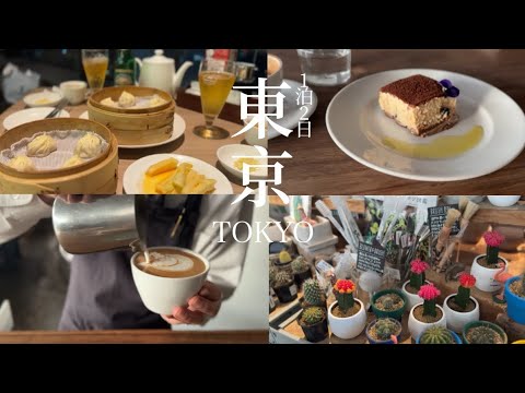 【Tokyo/30代vlog】1泊2日30代が欲のままに過ごした食と雑貨巡りの旅☺︎自由が丘/表参道/OGAWAcoffee/鼎泰豊/TODAY's SPECIAL/DULTON/REDPEPPER/