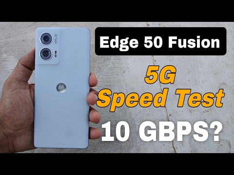 Moto Edge 50 Fusion - Jio 5G Speed Test, Network Issues?