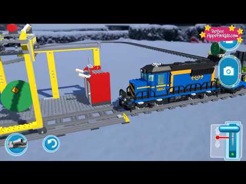 LEGO AR Studio App for Kids 🚂 LEGO Train Augmented Reality Demonstration