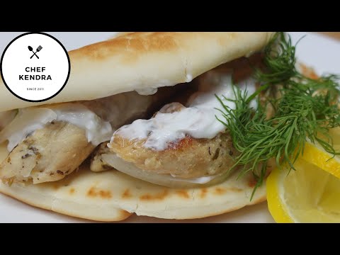 Chicken Gyros - An Easy and Quick Chicken Gyros recipe when you need dinner on the table fast!