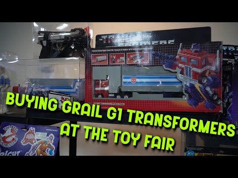 The Holy Grail of G1 Transformers – My Dream Purchase at the Toy Fair!!