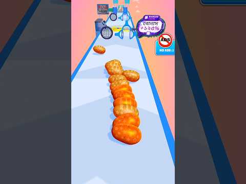 Ami Potato Chips Banassi 🤪 Potato Run Funny Gameplay 115 #trending #gaming #shorts