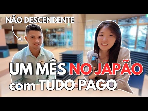 Como um BRASILEIRO conseguiu oportunidade de vir de Graça estudar no Japão| Bolsas da JICA