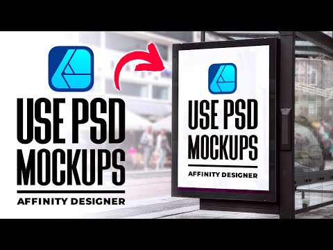 How To Use PSD Mockup Templates In Affinity Designer