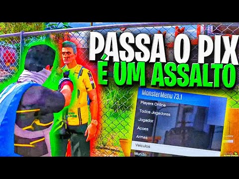 ENVIANDO DINHEIRO COM MOD MENU GTA RP