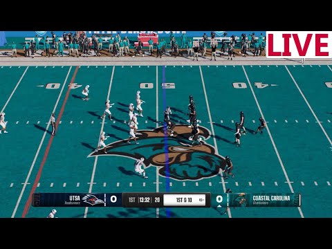 🔴LIVE 🔴UTSA RoadRunners VS Costal carolina Chanticleers/Myrtle Beach Bowl / NCAA College Football