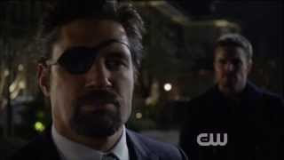 Arrow 2x15 The Promise   Slade meets Roy and Sara