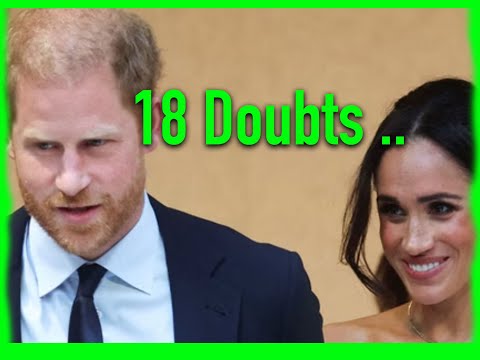 18 DOUBTS THAT PEOPLE HAVE THAT A SUSSEX 'FAMILY' ACTUALLY EXISTS & THAT HARRY & MEGHAN ARE ACTING.