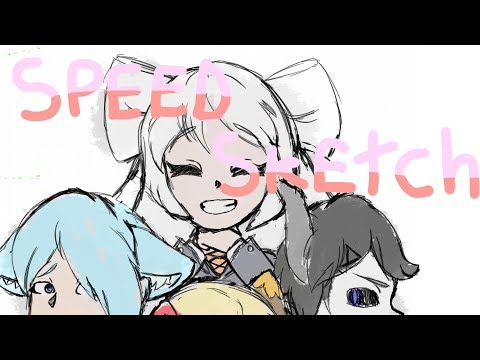 ☆ [SpeedSketch] Doki Doki Literature Club! (Doki Doki Discord Club!) | ft. Friends from discord ☆