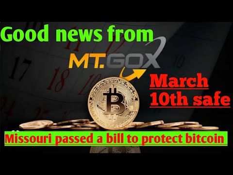 Good News Form MT Gox Dead line change | Mt Gox update / Missouri Gud news for bitcoin and mining