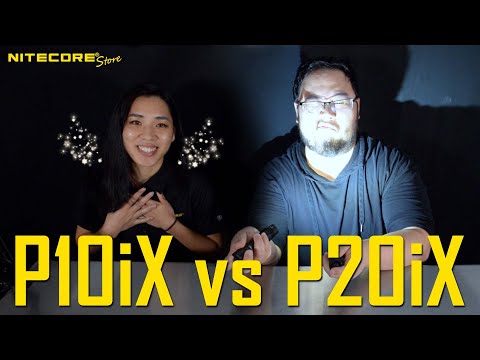 Nitecore P10iX vs P20iX - Differences & Similarities