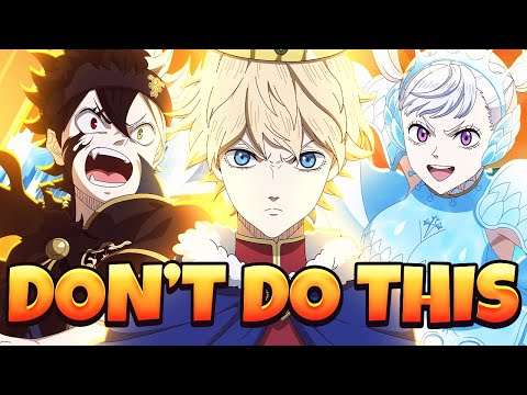 THIS WILL RUIN YOUR ACCOUNT - WATCH OUT FOR ANNIVERSARY!! | Black Clover Mobile