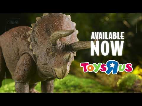 Jurassic World Revealed with Jurassic Outpost at Toys“R”Us │JW Hammond Collection Triceratops