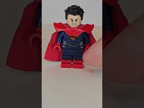 How to build injustice superman as a minifigure