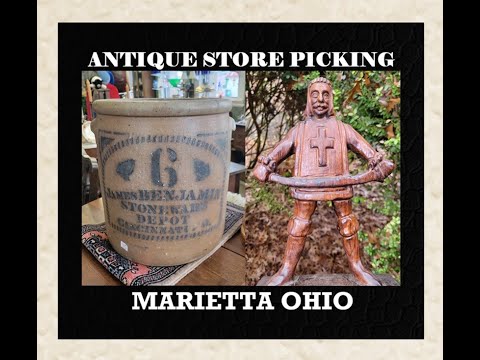 Antique Store Picking - Marietta Ohio - Conquistador - Toys - Bottles - Antiques - Knights Templar -