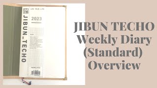 Kokuyo Jibun Techo Standard Diary Flipthrough Overview