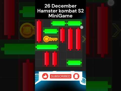 26 December Mini Game Puzzle Hamster Kombat today Solved #hamsterkombat #puzzlegame #shorts #short