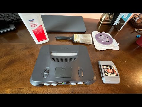 How to clean your Nintendo 64 by taking it apart ( with game bit)