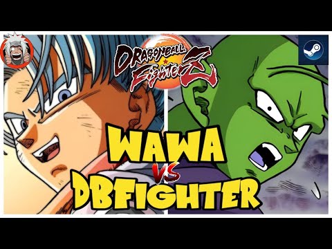 DBFZ Wawa vs DBFighter (Black, GogotaSS4, Trunks) vs (GokuSSJ, Gohan, Piccolo)