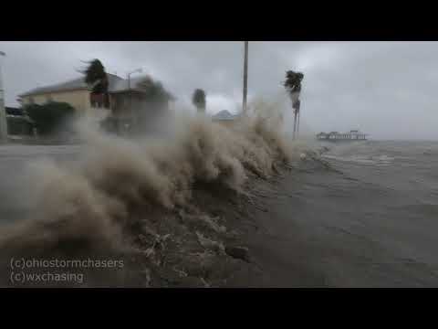 10/09/2020 Hurricane Delta Slams Cypremort Point, Louisiana