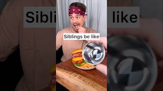 How to get BURGER from your sibling?😎❤️🍔| CHEFKOUDY