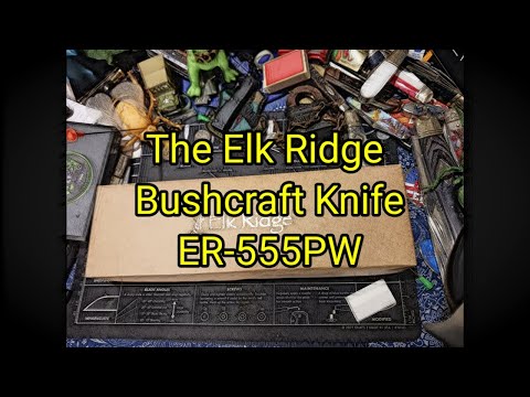 (1452) The Elk Ridge Bushcraft Knife ER555PW