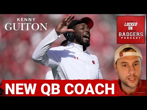 Wisconsin Badgers hire a new QB coach with Kenny Guiton shifting over from the WR spot!