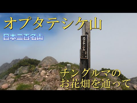 【オプタテシケ山  十勝連峰】美瑛富士登山口から