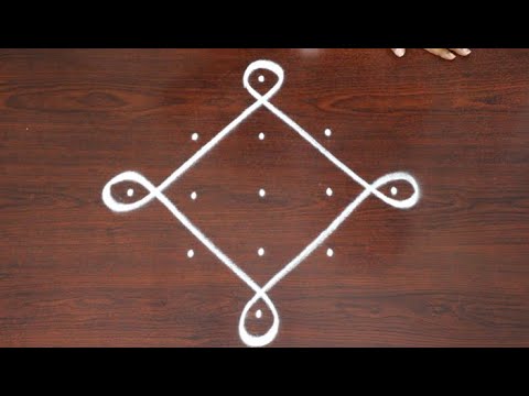 Daily rangoli designs || sikku/kambi kolam || beautiful melika muggulu