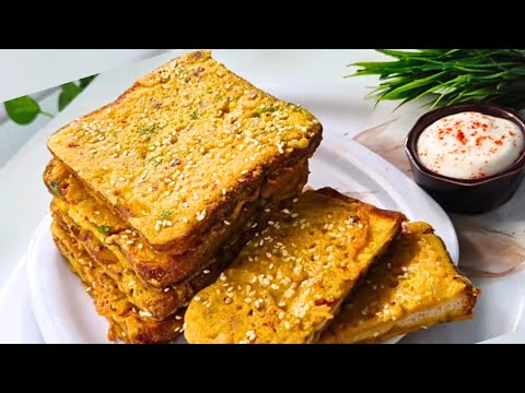 Crispy Bread Pakora for Snacks / Bread Pakoda