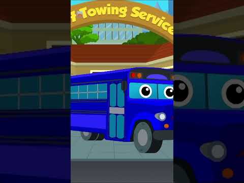 Tow Truck Song #vehicle #cartoon #kids #shorts #viral #explore #trending