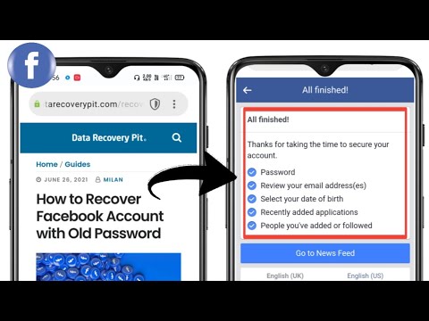 Recover FB Account With Old Password | Facebook Account Recovery