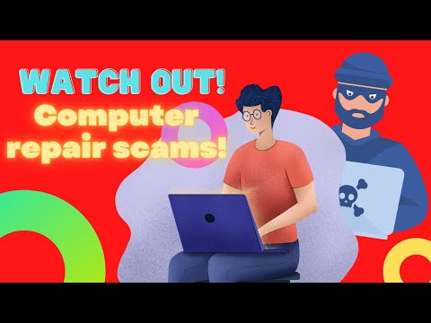 Watch out! Computer repair scams!  👀🙄      #shorts  #scam alert #microsoft