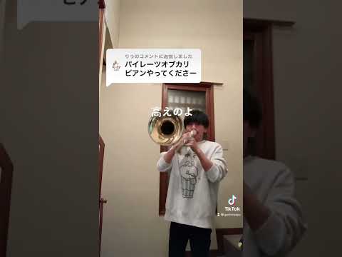 パイレーツオブカリビアン 彼こそは海賊 バストロンボーン #トロンボーン #trombone #吹奏楽