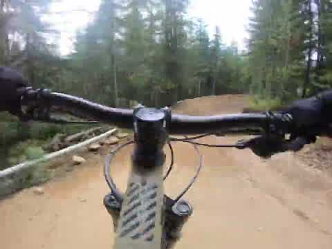 Full A-line whistler bike park