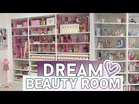 I Designed My Dream Beauty Room | Beauty Room Tour | Makeup Organization